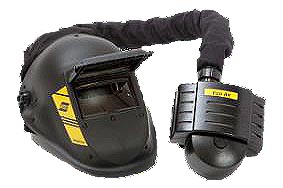 Сварочная маска ESAB Albatross 1000 с блоком подачи воздуха