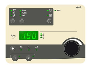 Универсальный сварочный инвертер ESAB Origo Mig 4004i/5004i панель А44 Универсальный сварочный инвертер ESAB Origo Mig 4004i/5004i панель А44