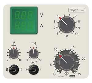 Сварочный источник питания с плавной регулировкой ESAB Origo Mig 652с панель управления М13 Сварочный источник питания с плавной регулировкой ESAB Origo Mig 652с панель управления М13